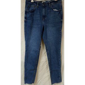 Kensie The Violet Womens 8/29 High Rise Skinny Raw Hem Stretch Jeans 30X29